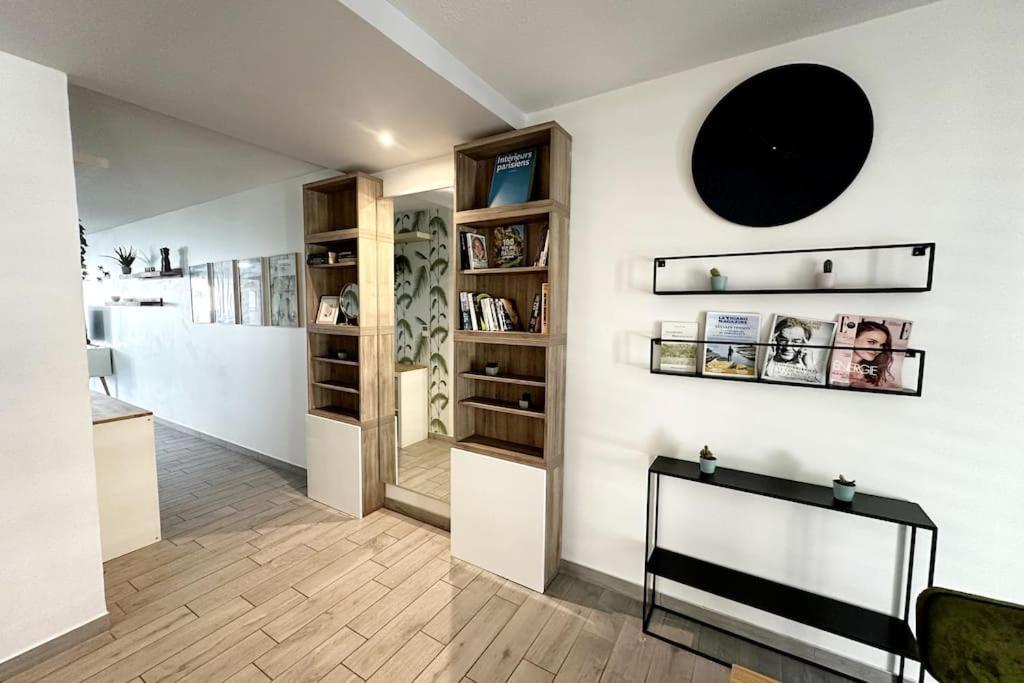 Bel Appart Design 2Ch, Mairie, Pkg, Wifi, Terrasse, Port Marianne Montpellier Exterior foto