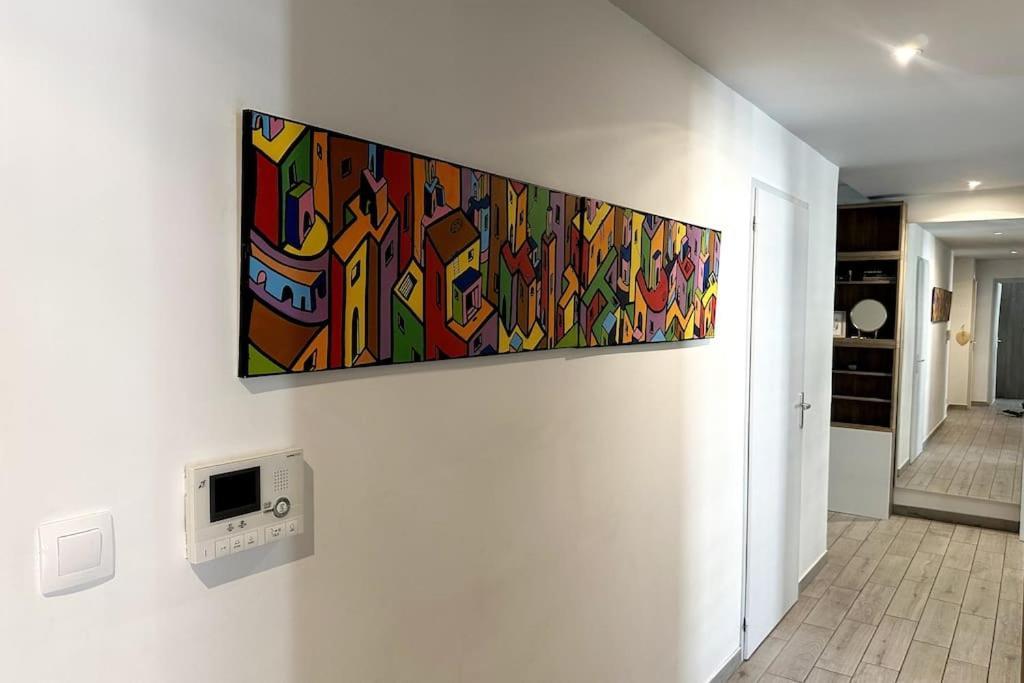 Bel Appart Design 2Ch, Mairie, Pkg, Wifi, Terrasse, Port Marianne Montpellier Exterior foto